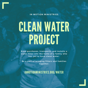 short term mission trips with clean water projects